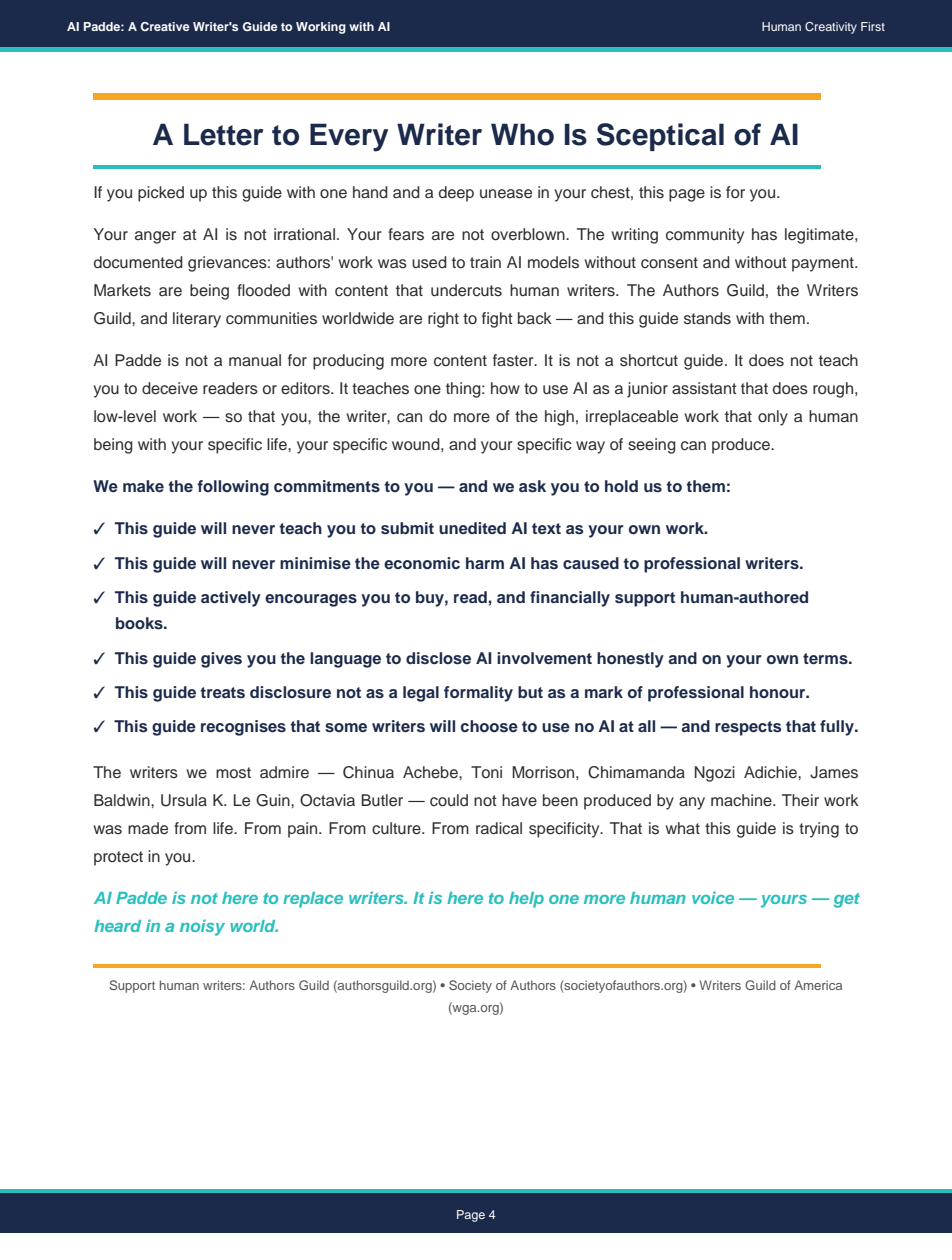 A Letter to Every Writer Who Is Skeptical of AI